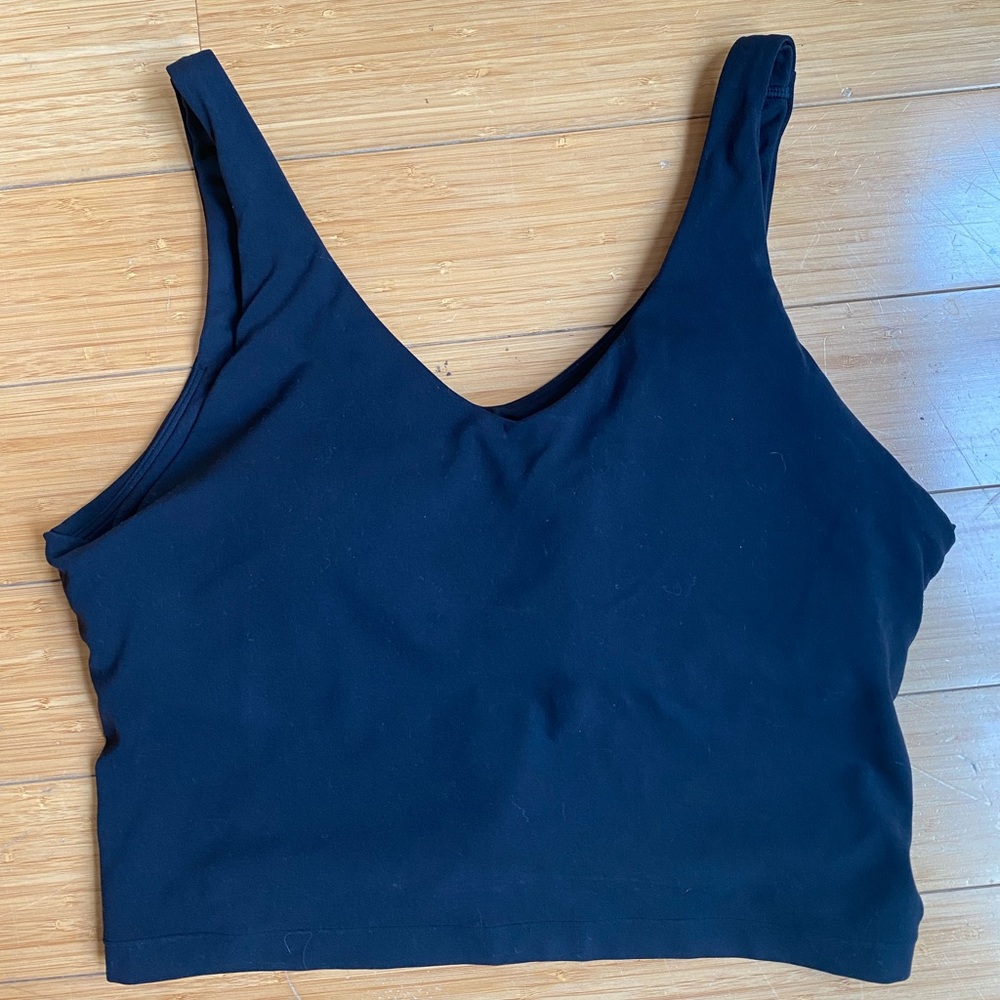 Transcend V-Neck Crop Tank